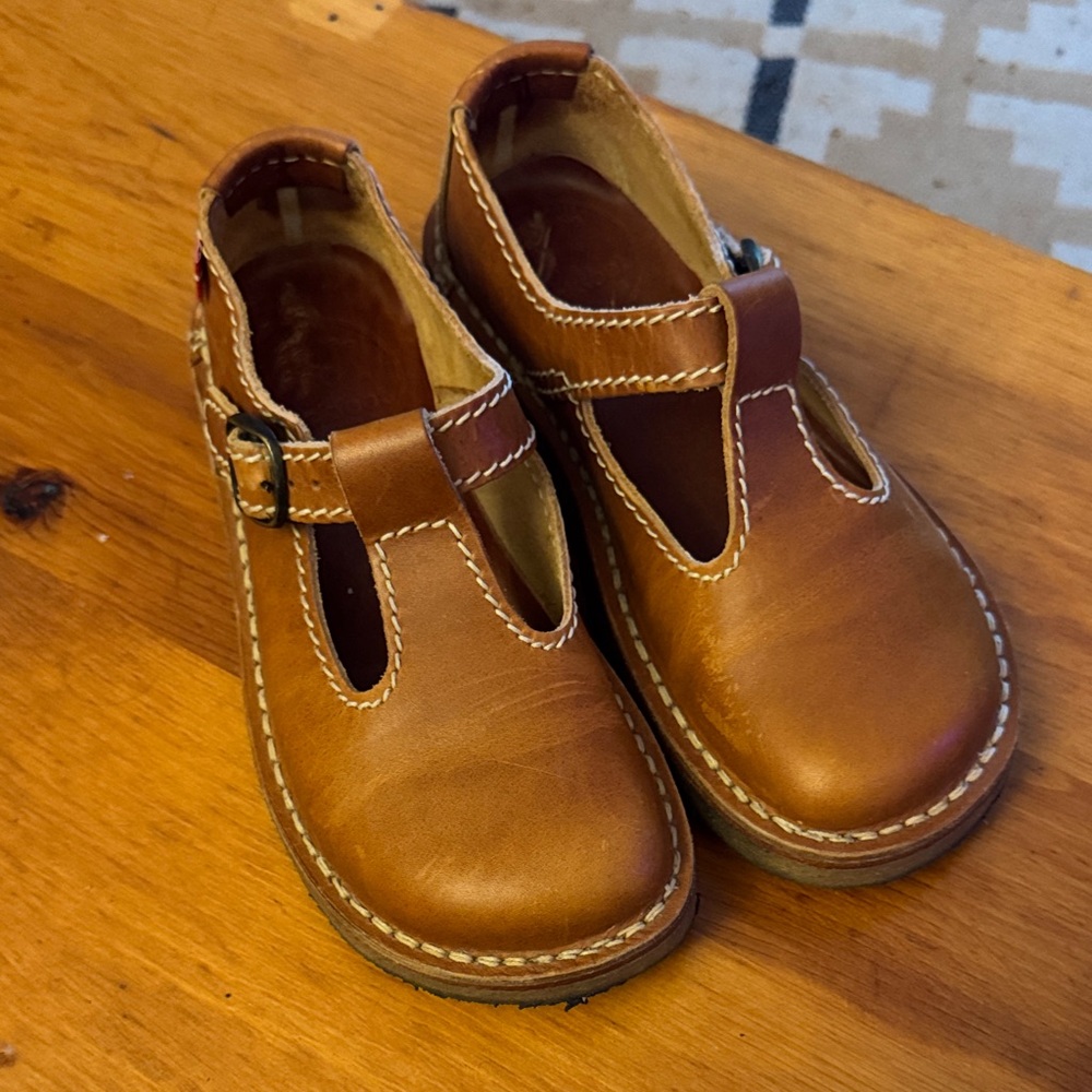 Classic Brown Women's Loafers with Buckle